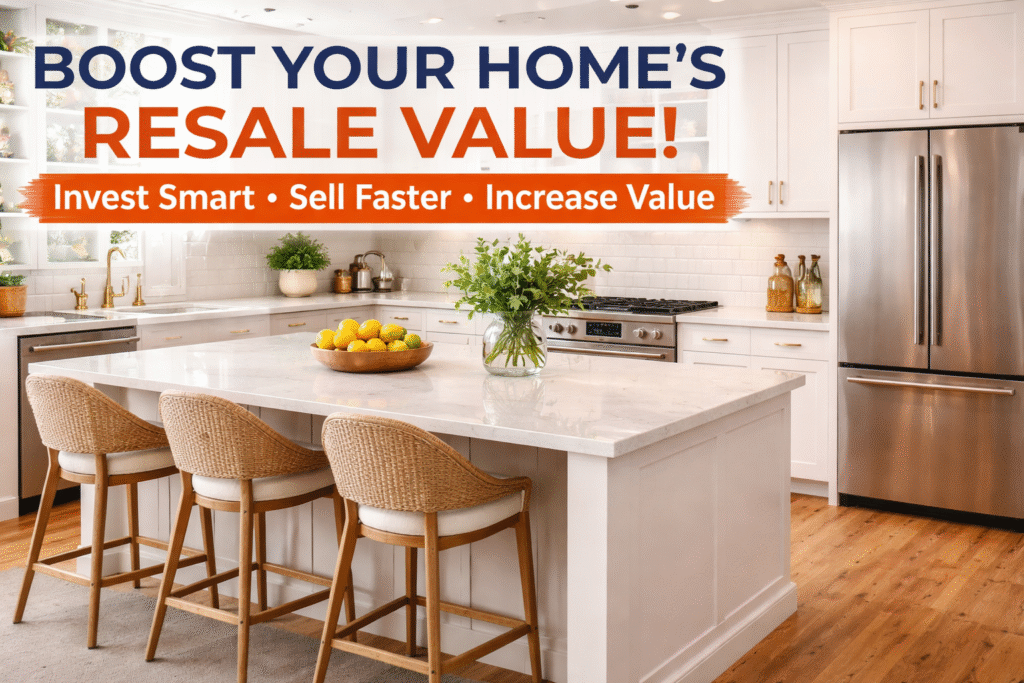 Modern kitchen with resale value boost